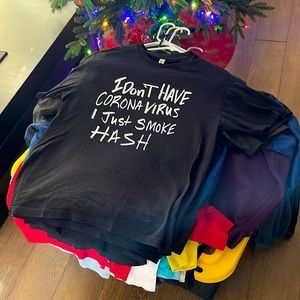 Funny stoner Covid Shirt from Fadespace